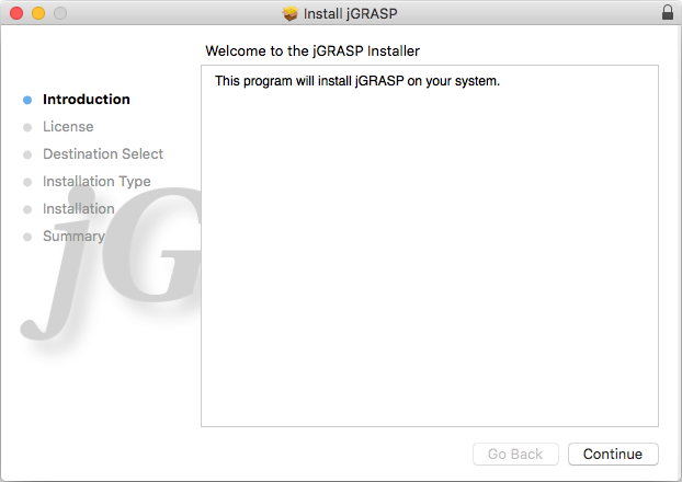 how to download jgrasp on mac